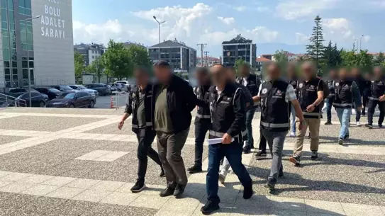 Bolu'da FETÖ Operasyonu: 6 Şüpheli Adliyeye Sevk Edildi