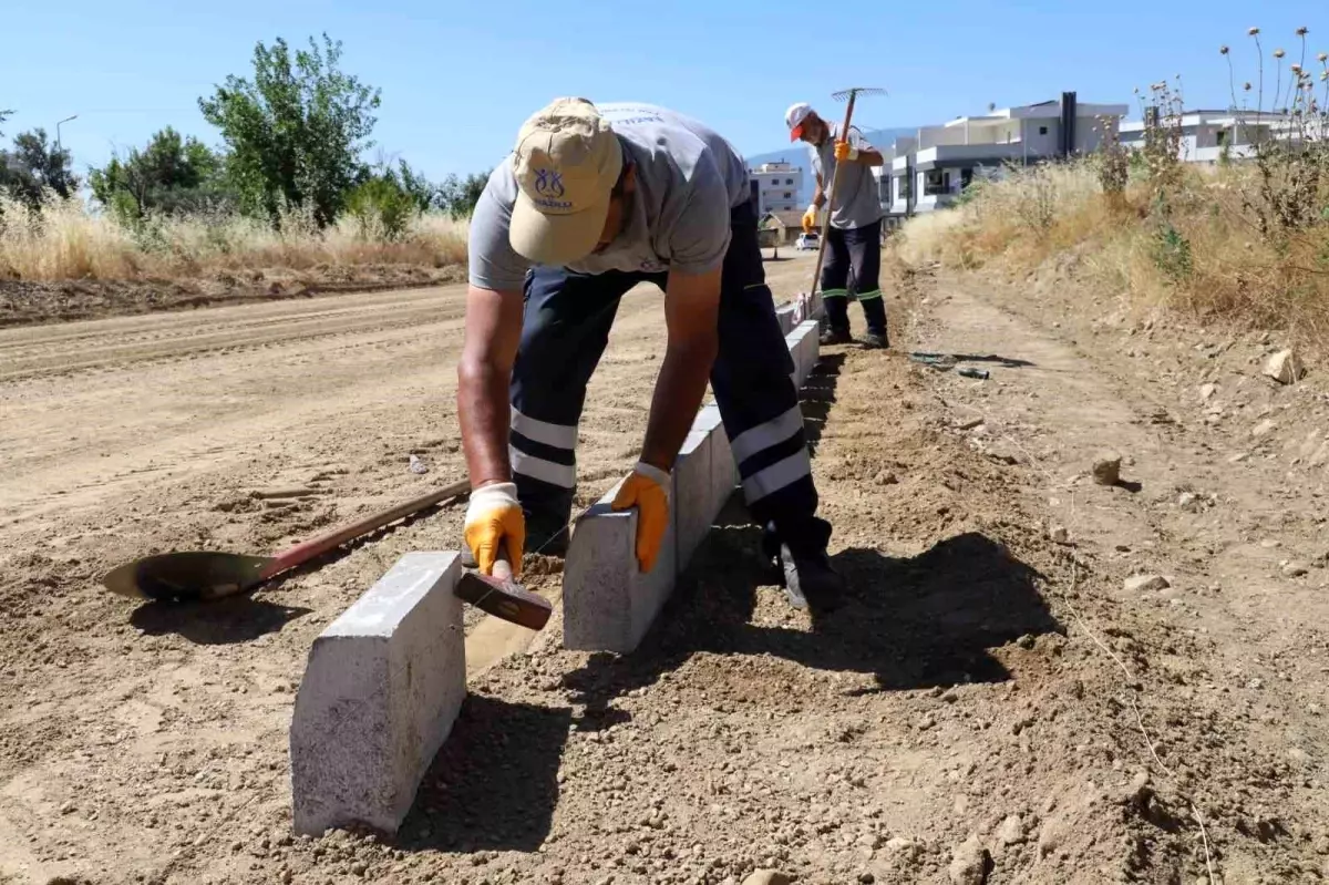 Nazilli'de Yeni Yol Yapım Çalışmaları Başladı