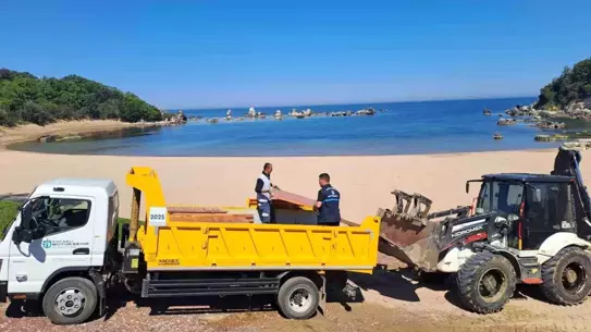 Kocaeli'nin Mavi Bayraklı Plajları Yaz Sezonuna Hazırlanıyor