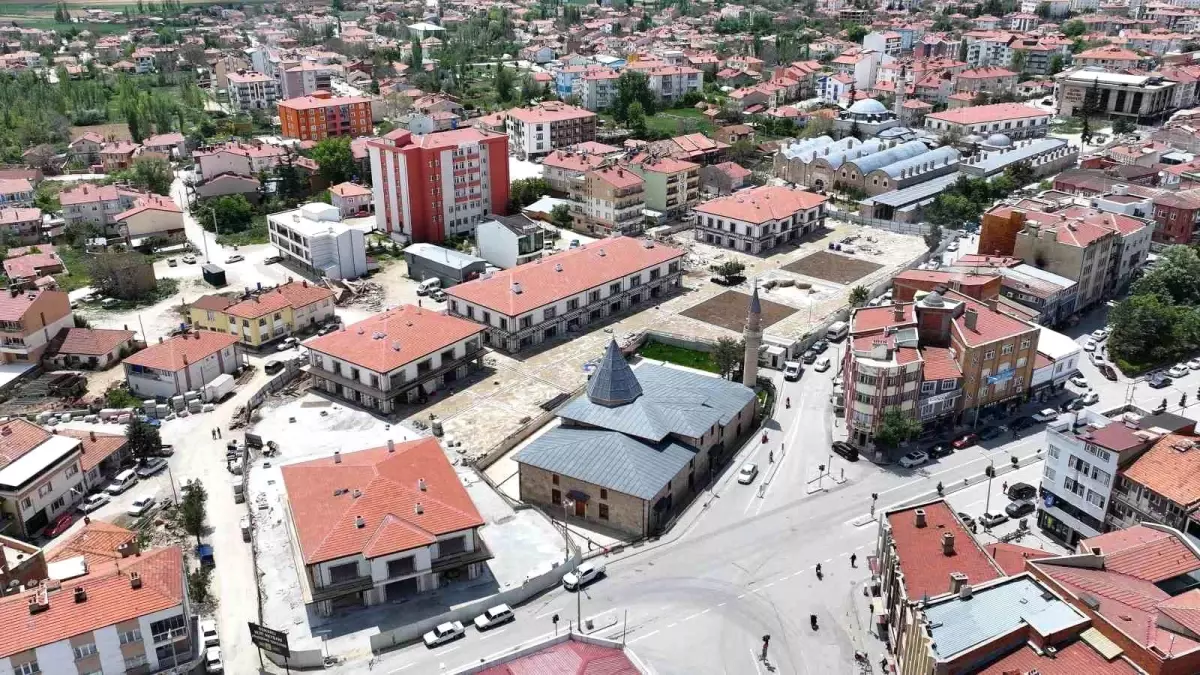 Ilgın Osmanlı Kent Meydanı Dönüşüm Projesi'nde Sona Yaklaşıldı