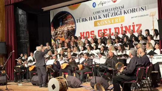 Çorum'da Türk Halk Müziği Konseri ile Unutulmaz Gece