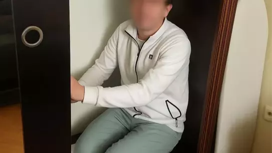 Samsun'da Aranan Şahıs Gardıroptan Çıktı