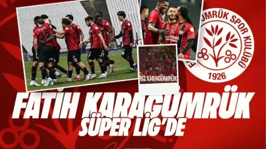 Erdoğan'dan Fatih Karagümrük'e tebrik