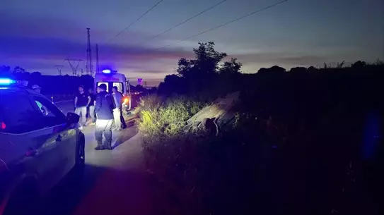 Bafra'da Otomobil Hendeğe Devrildi: Sürücü Yaralı