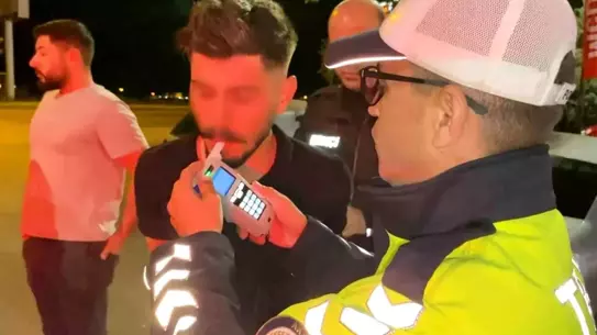 Aksaray'da Aşırı Alkollü Sürücü Yakalandı