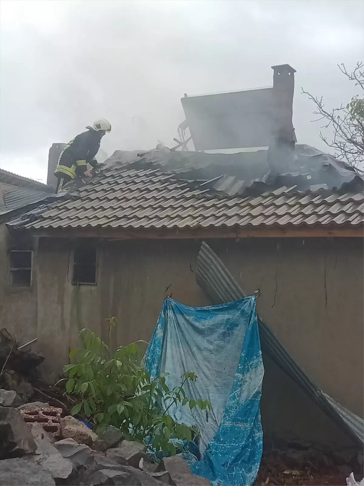 Seydişehir'de Ev Yangını