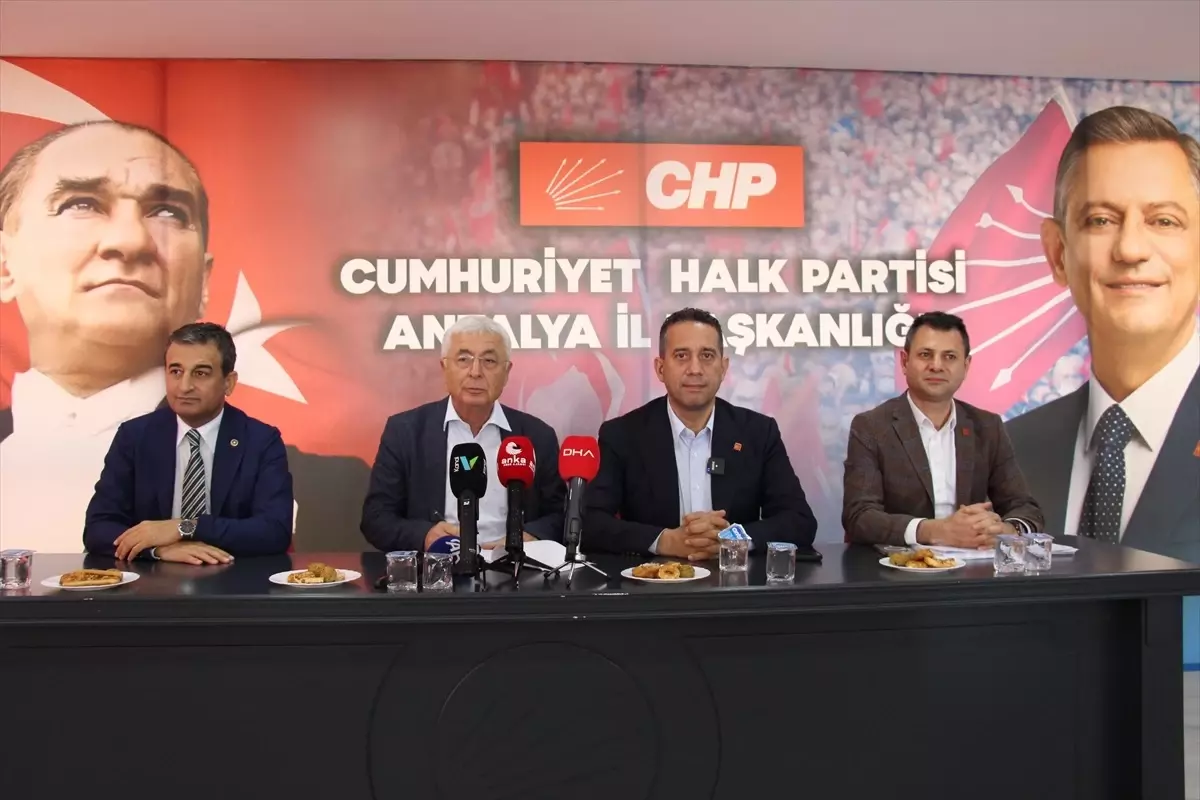 CHP, Antalya'da Miting Düzenleyecek