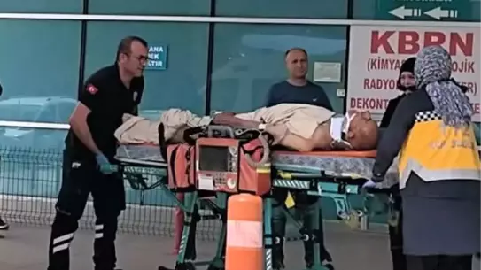 İnegöl'de Motosiklet ve Bisiklet Kazası