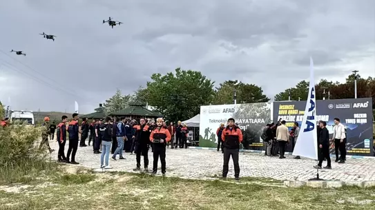 Kırşehir'de Dron ile Kayıp Arama Yarışması Tamamlandı