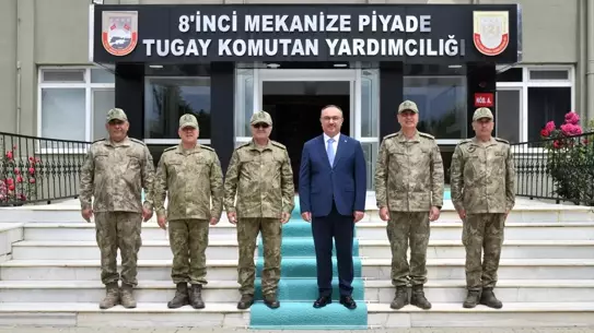 Vali Soytürk Orgeneral Tokel'i Ziyaret Etti