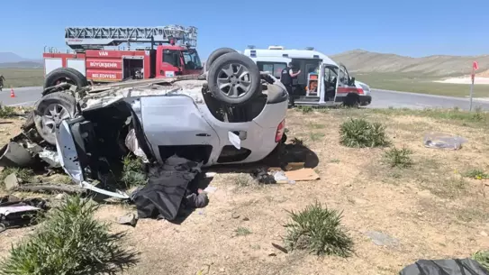 Van'da Feci Kaza: 4 Kişi Hayatını Kaybetti