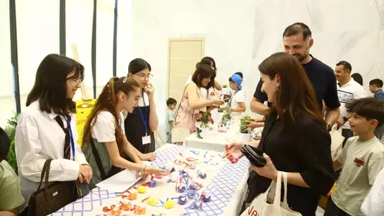 Azerbaycan'da "Küçük Girişimciler, Büyük Hedefler" projesi düzenlendi