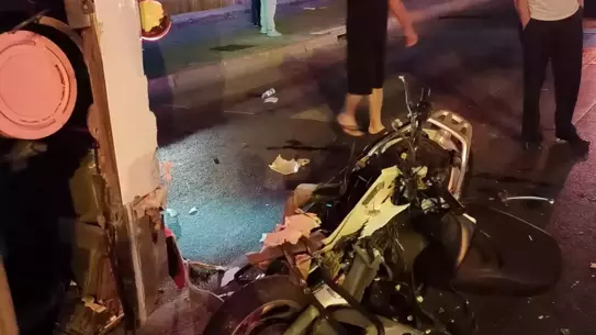Alanya'da Motosiklet Kazası: Sürücü Hayatını Kaybetti