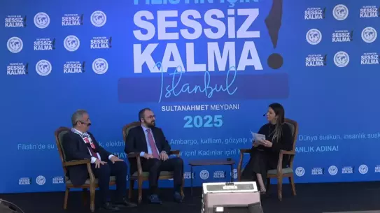 Sultanahmet'te Filistin'e destek nöbeti: Gazetecilerden ortak canlı yayın!