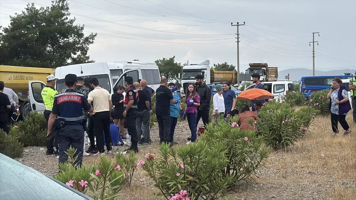 Bodrum'da Trafik Kazası: 15 Yaralı