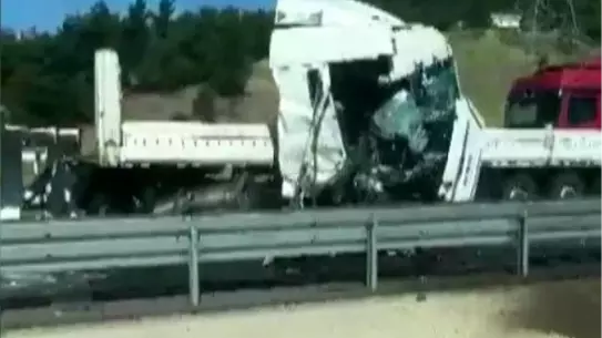 Kahramanmaraş'ta Tır Kazası: 1 Yaralı