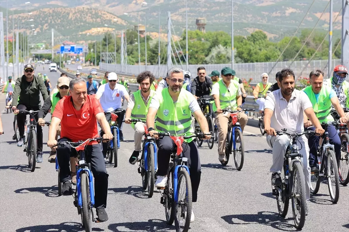 Yeşilay'dan Bisiklet Turu İle Sağlıklı Yaşam Vurgusu
