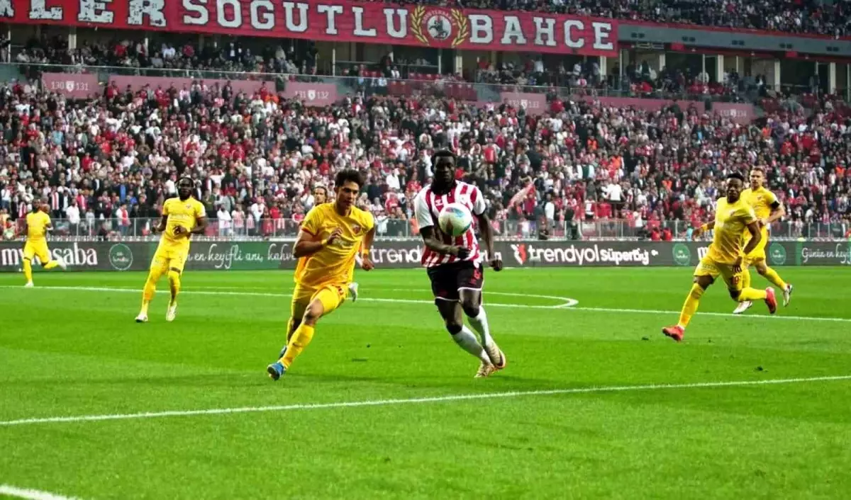 Samsunspor - Kayserispor: Golsüz İlk 15 Dakika