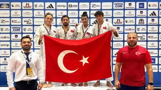 Milli Judocular Bosna'da 5 Madalya Kazandı