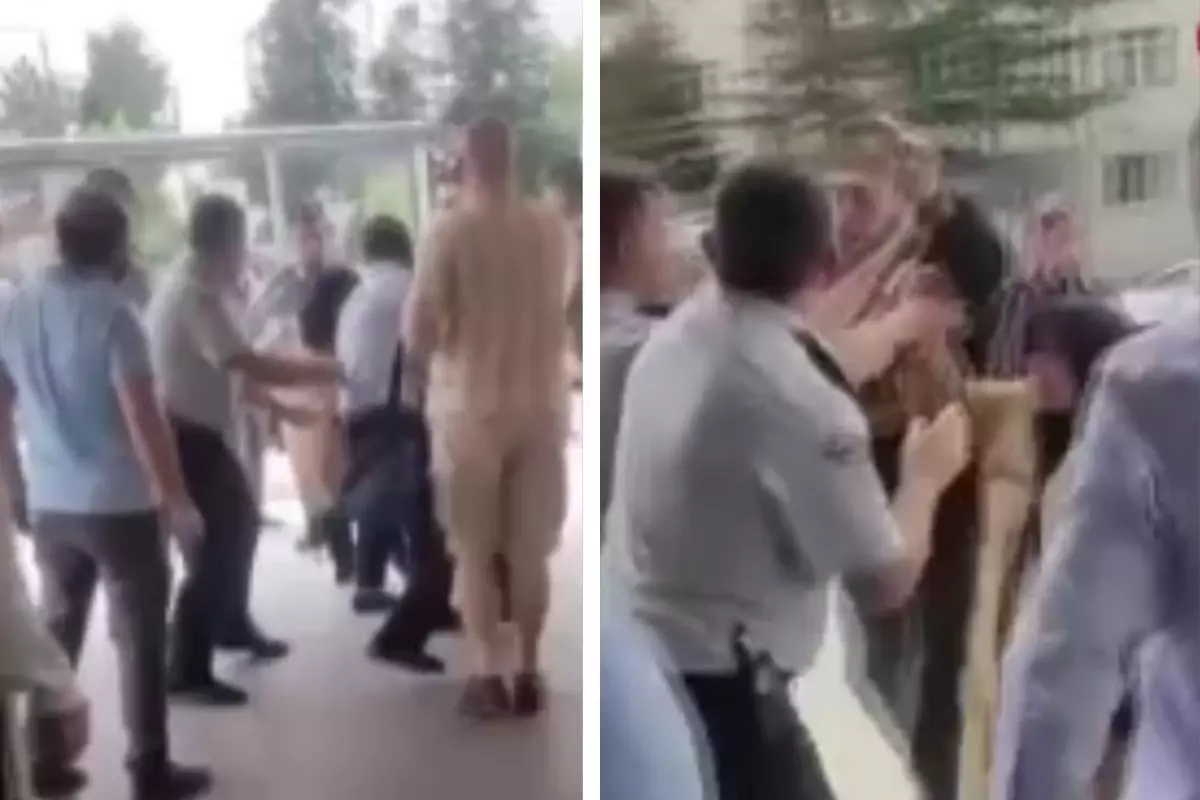 Ankara'da ürün değiştirmek isteyen vatandaşı darp ettiler