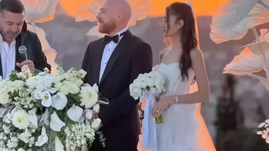 Furkan Kızılay ve Tutku Yılmaz mutluluğa "evet" dedi