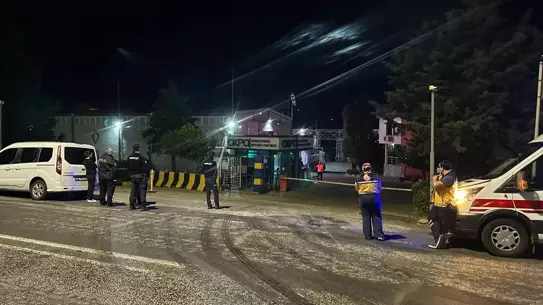 Muratlı'daki Kimya Fabrikasında Yangın