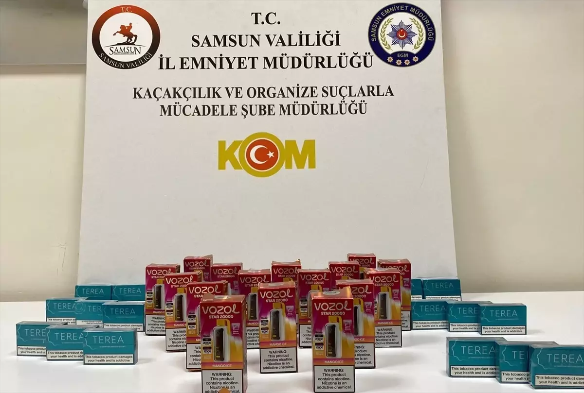 Atakum'da Kaçakçılıkla Mücadele