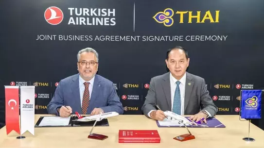 THY ve Thai Airways'ten İşbirliği Anlaşması
