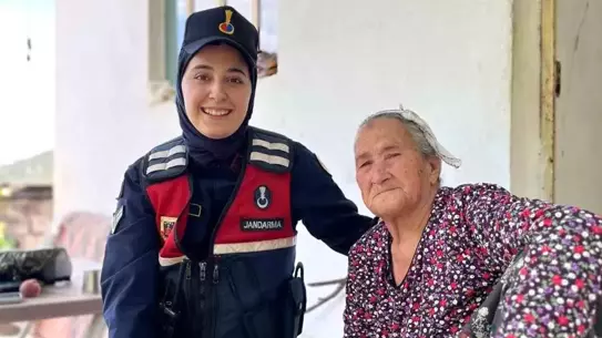 Jandarmadan 80 Yaş Üstü Ziyareti