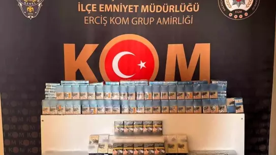 Van'da Kaçak Malzeme Ele Geçirildi