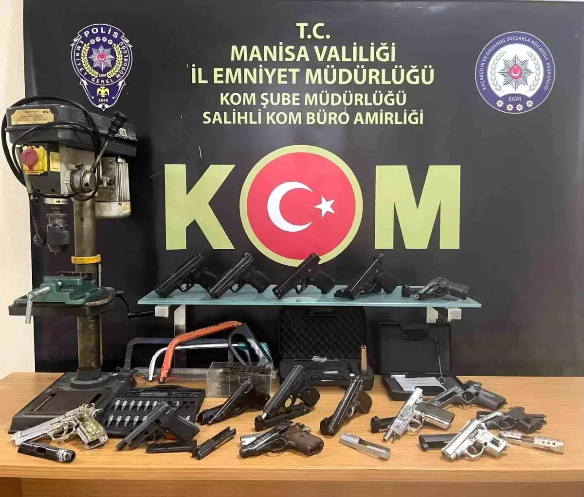 Manisa'da 63 Şüpheli Gözaltına Alındı