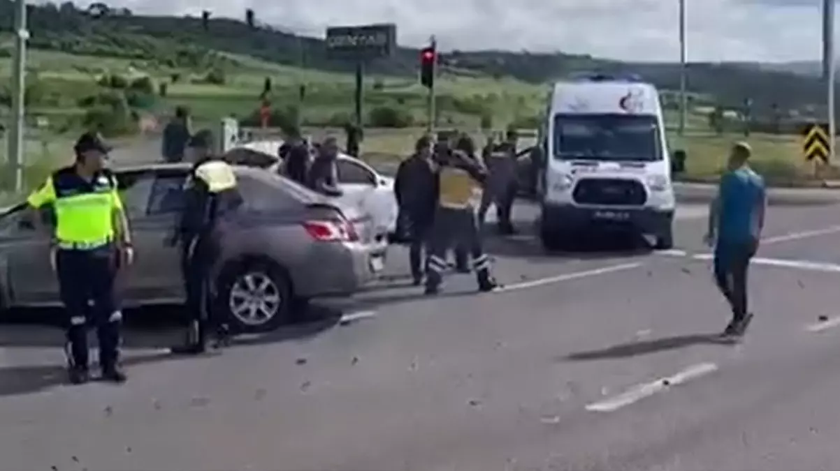 Bolu'da Zincirleme Kaza: 8 Yaralı