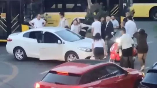 Sarıyer'de Park Yeri Kavgası