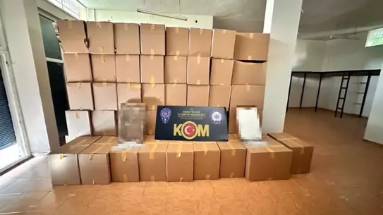 Adana'da Kaçak Sigara Operasyonu