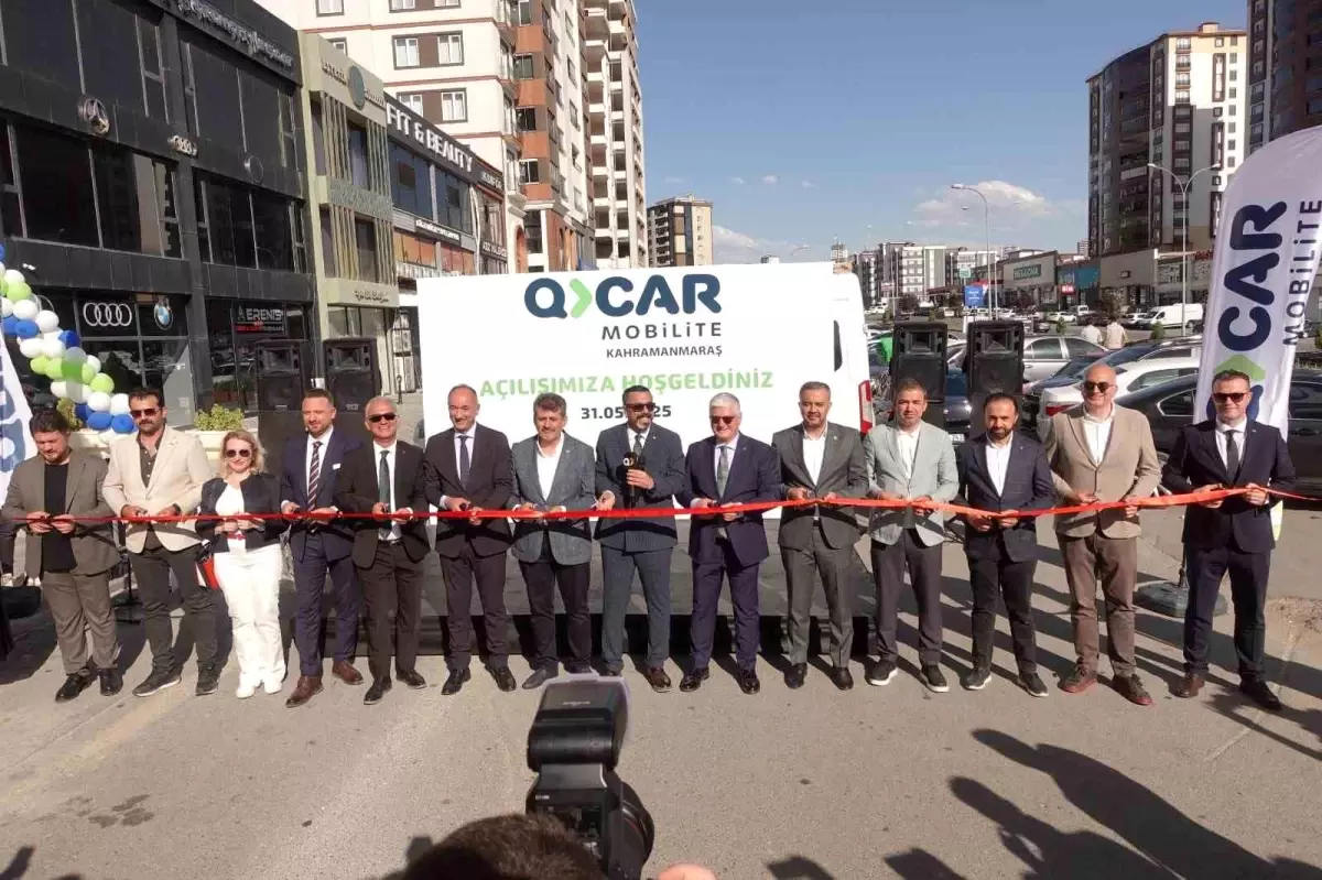 QCAR Mobilite'nin yeni şubesi Kahramanmaraş'ta hizmete girdi