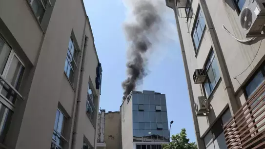 Tekirdağ'da Pastane Yangını