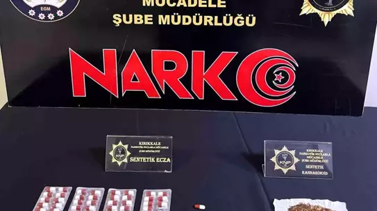 Kırıkkale'de Uyuşturucu Operasyonları: 3 Tutuklama