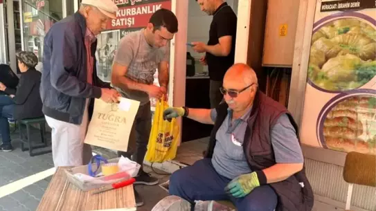 Tavşanlı'da Bıçak Bileme Yoğunluğu