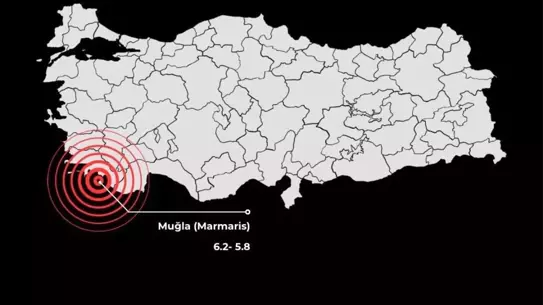 Marmaris'teki Deprem Olağan Sismik Aktivite