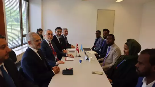Işıkhan ve Somali Bakanı Görüştü