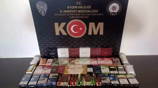Aydın'da Kaçak Sigara Operasyonu