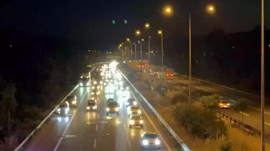 Kurban Bayramı Trafiği Düzce'de Yoğunlaştı