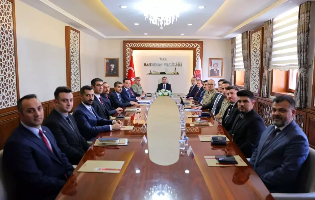 Bayburt'ta Güvenlik Koordinasyon Toplantısı