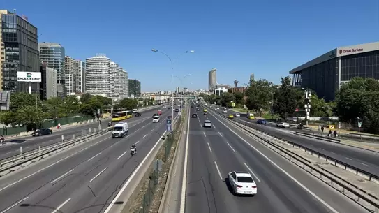 İstanbul'da Kurban Bayramı'nda Trafik Yoğunluğu Yok