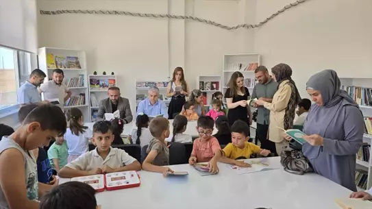 Çınar'da Yeni Kütüphane Açılışı