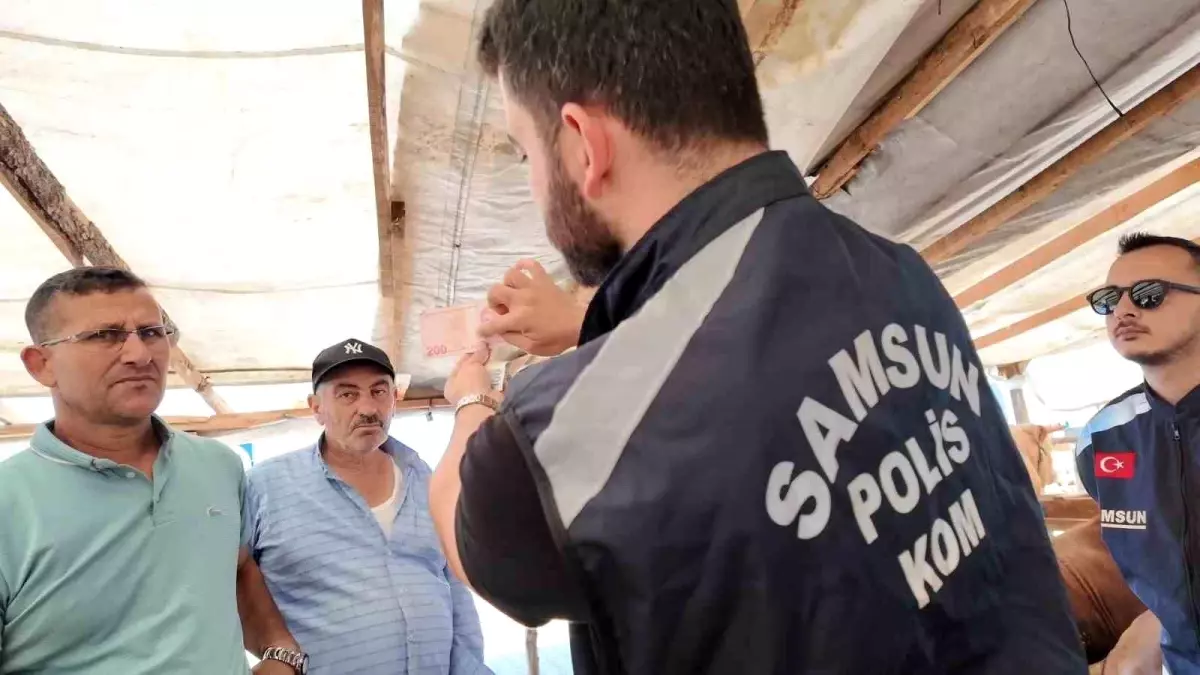 Samsun Polisi Hayvan Pazarlarında Uyarıda Bulundu