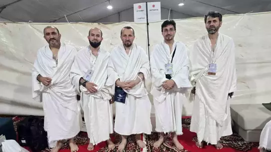 Kütahya'dan Hac Kafilesi Arafat İbadetini Yaptı