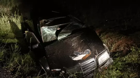 Tokat'ta Otomobil Devrildi: 6 Yaralı