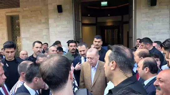 Cumhurbaşkanı Erdoğan Bayram namazını Marmaris Okluk Millet Camii'nde kıldı
