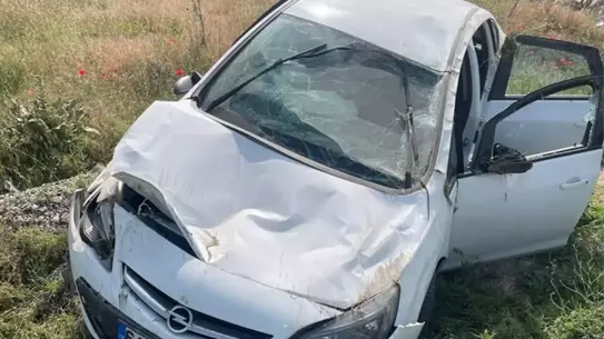 Uşak'ta Trafik Kazası: 4 Yaralı